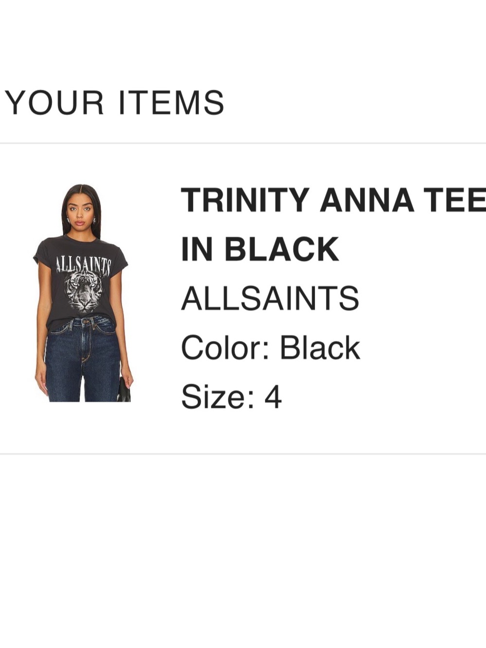 All Saints Trinity Anna Tee - Picture 3 of 3